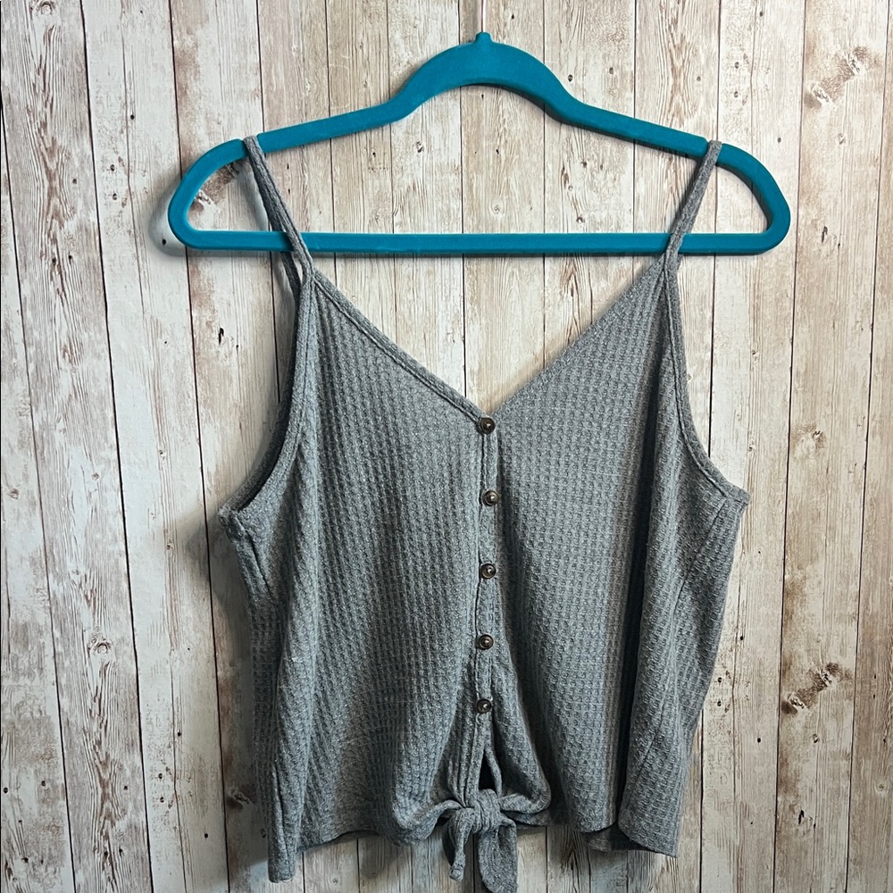 🐺Wild Fable Gray Button-Down Women’s Top